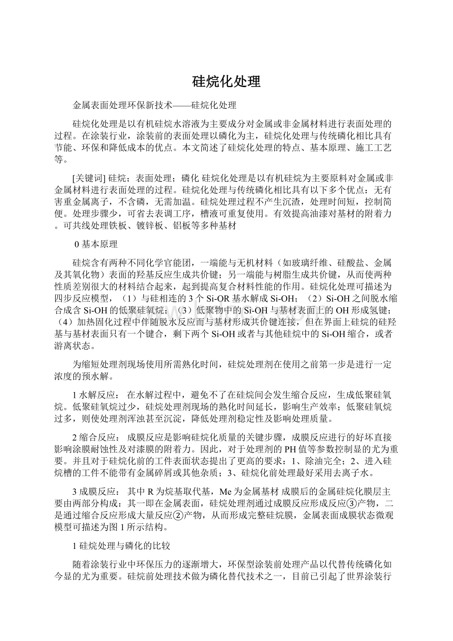 硅烷化处理.docx