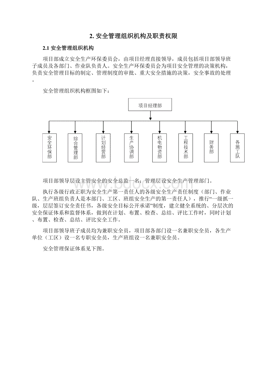 项目部环境职业健康安全管理体系Word文档下载推荐.docx_第2页