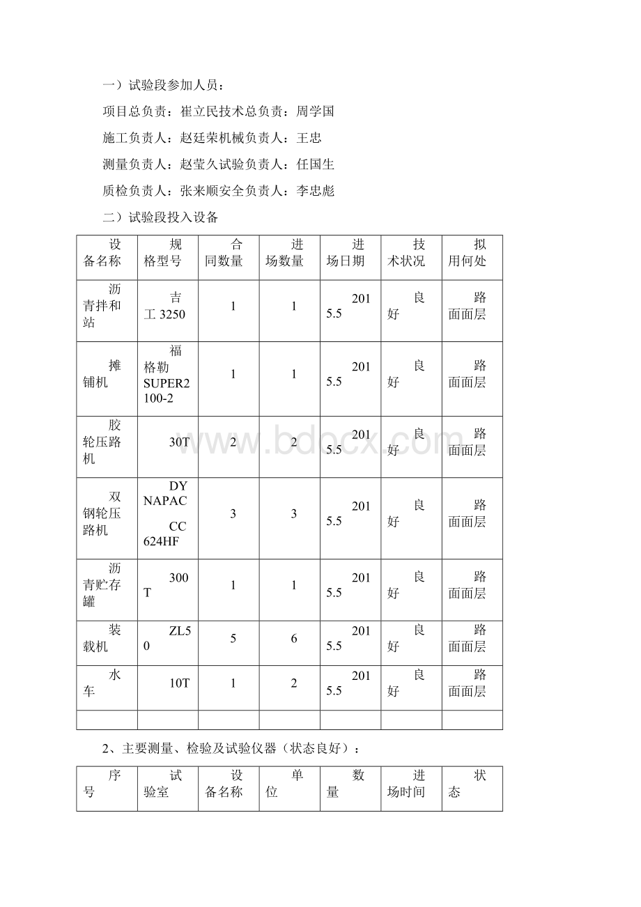 沥青上面层试验段施工方案.docx_第2页