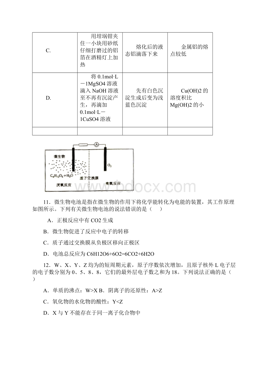 高清版高考全国新课标1卷化学试题及答案Word下载.docx_第2页