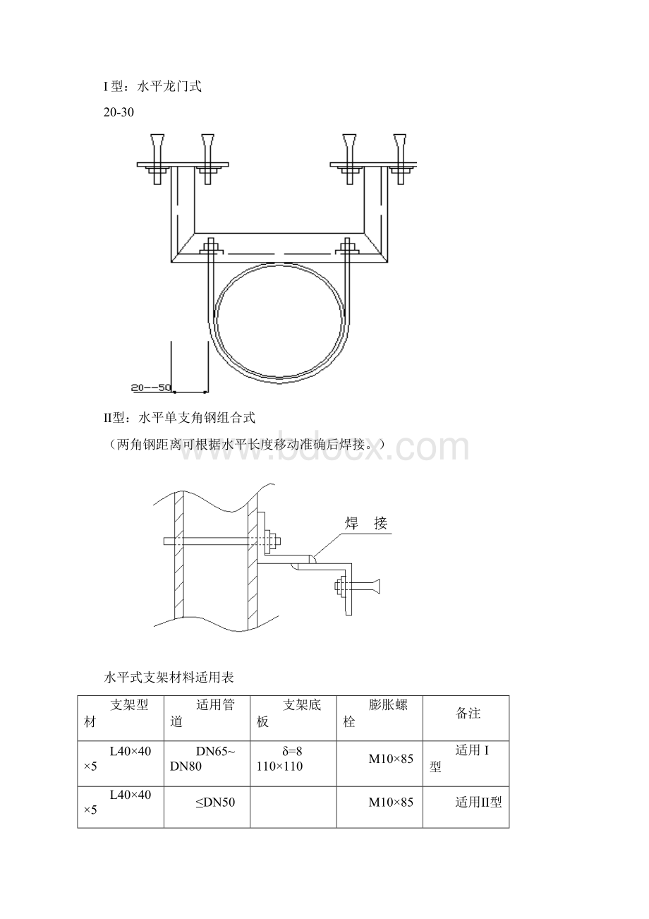 管道支架制作安装标准DOCWord下载.docx_第3页