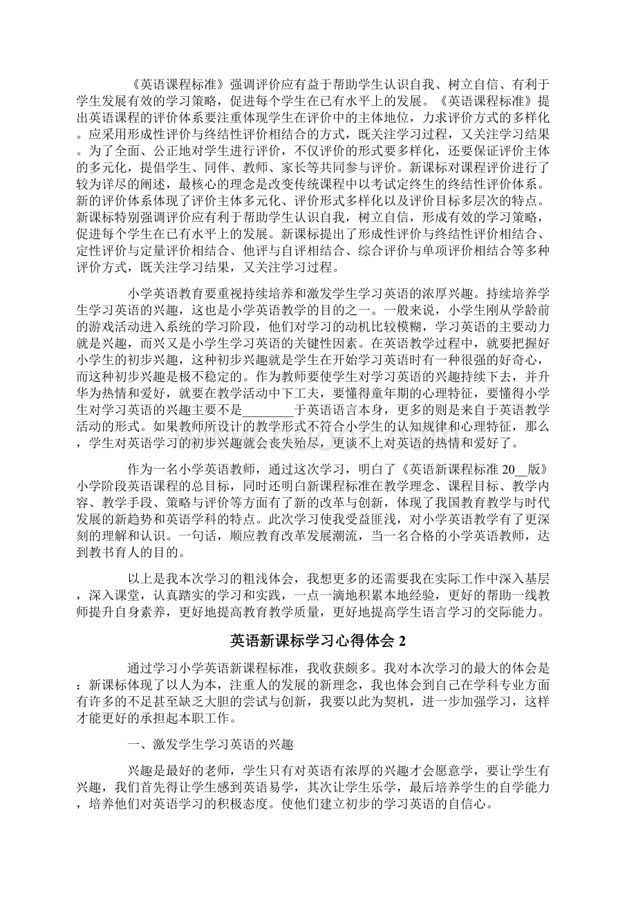 英语新课标学习心得体会.docx_第2页