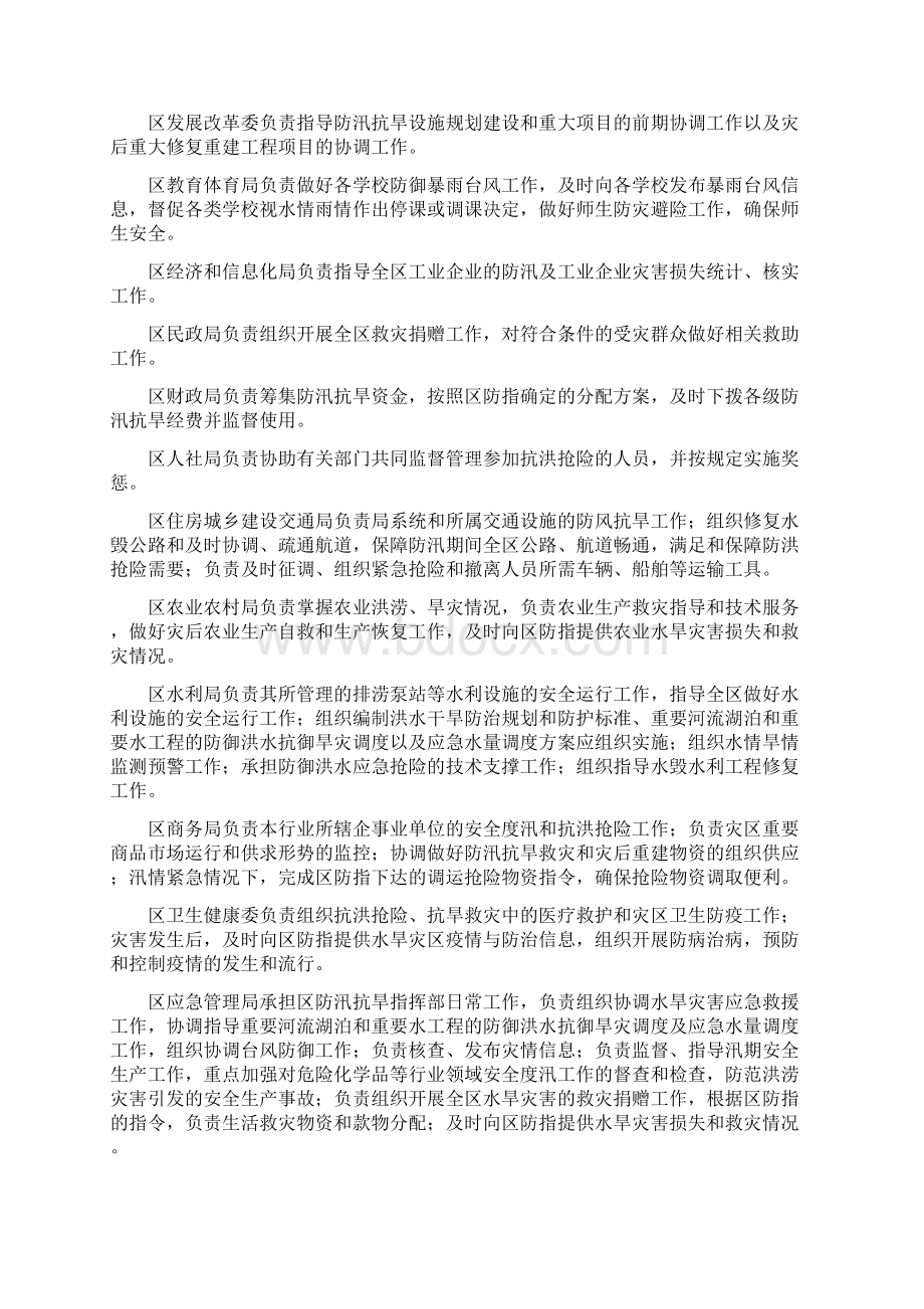 XX区防汛抗旱应急预案 村级防汛抗旱预案.docx_第3页