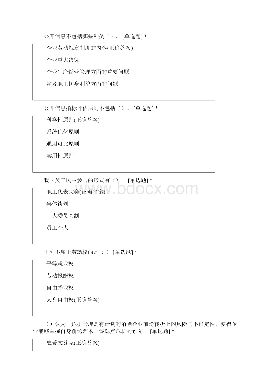 劳动关系协调员四级七Word文件下载.docx_第2页