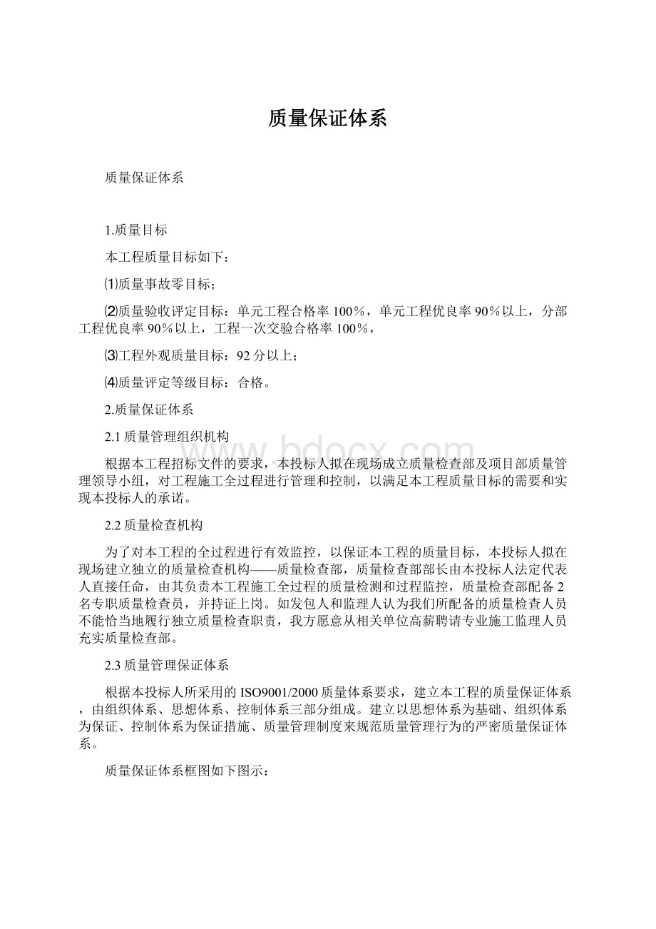 质量保证体系Word格式文档下载.docx