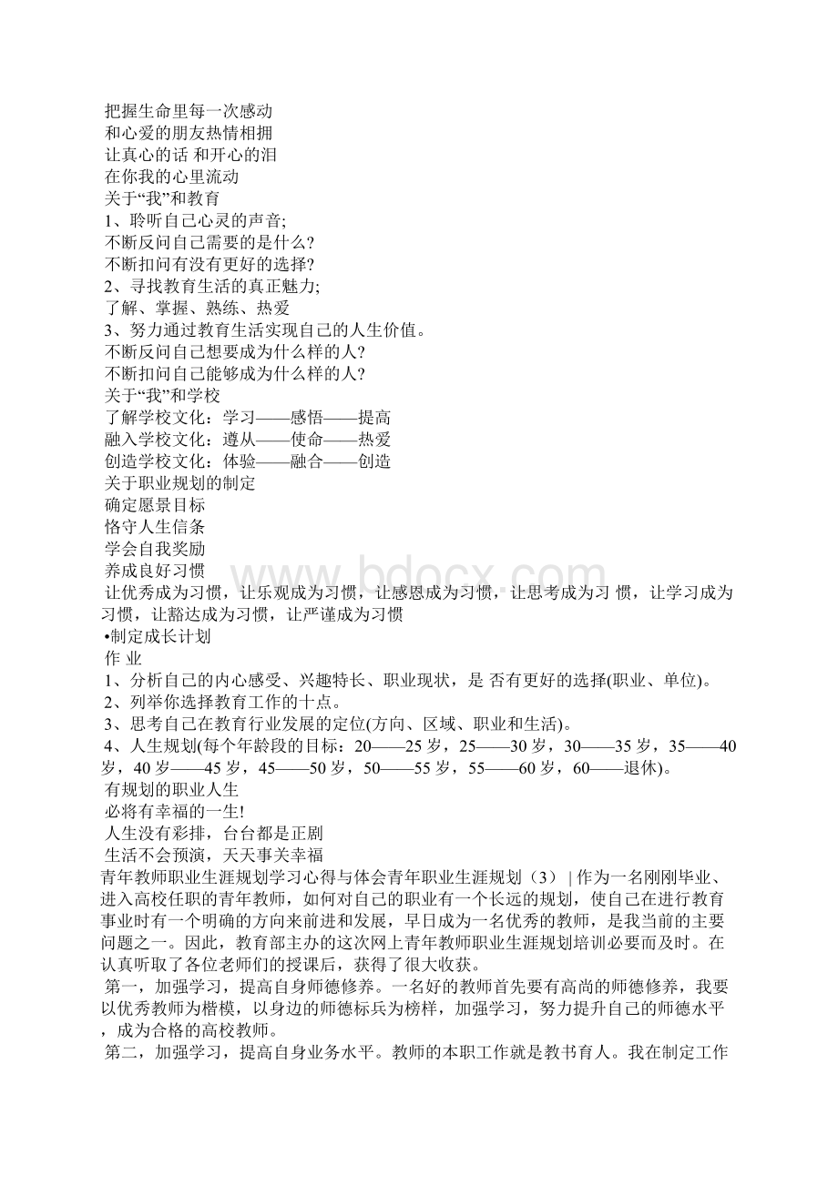 青年职业生涯规划4篇职场指南.docx_第3页