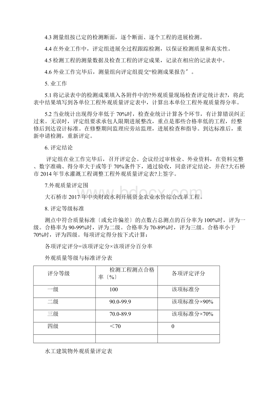 工程外观质量评定方法.docx_第2页