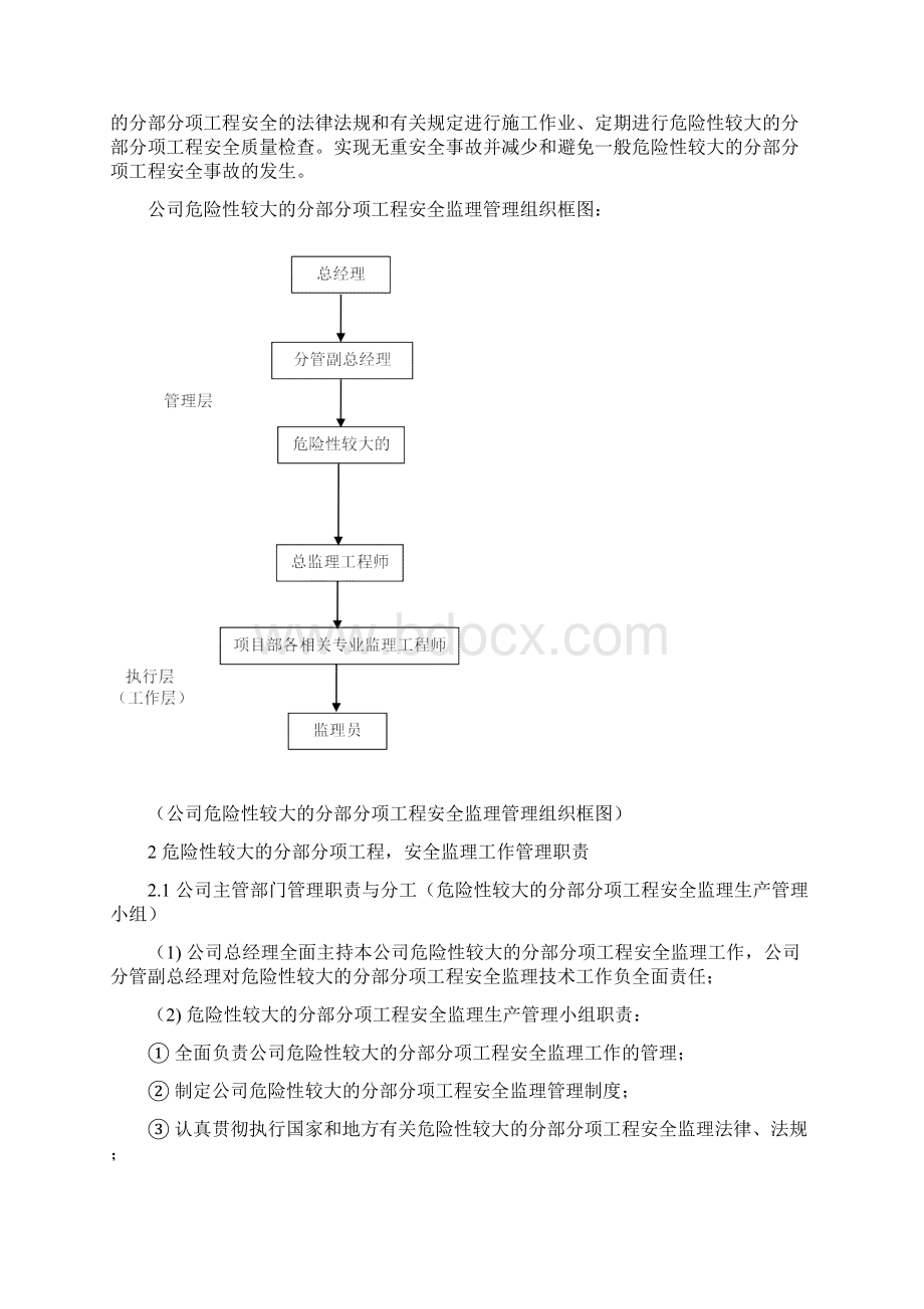 危险性较大的分部分项工程安全监理管理制度Word文件下载.docx_第2页