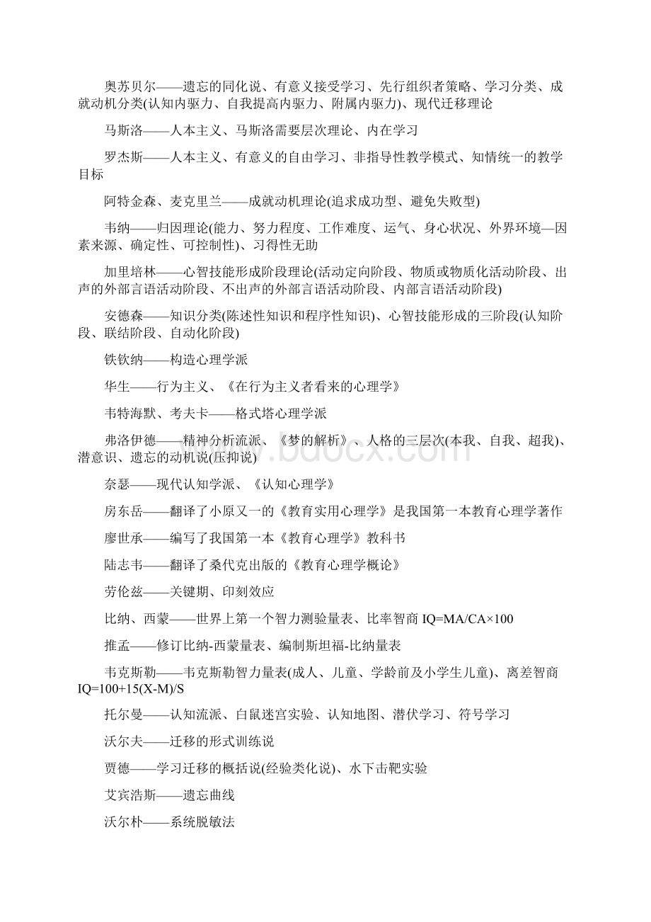 教育学人物及其观点优选.docx_第2页