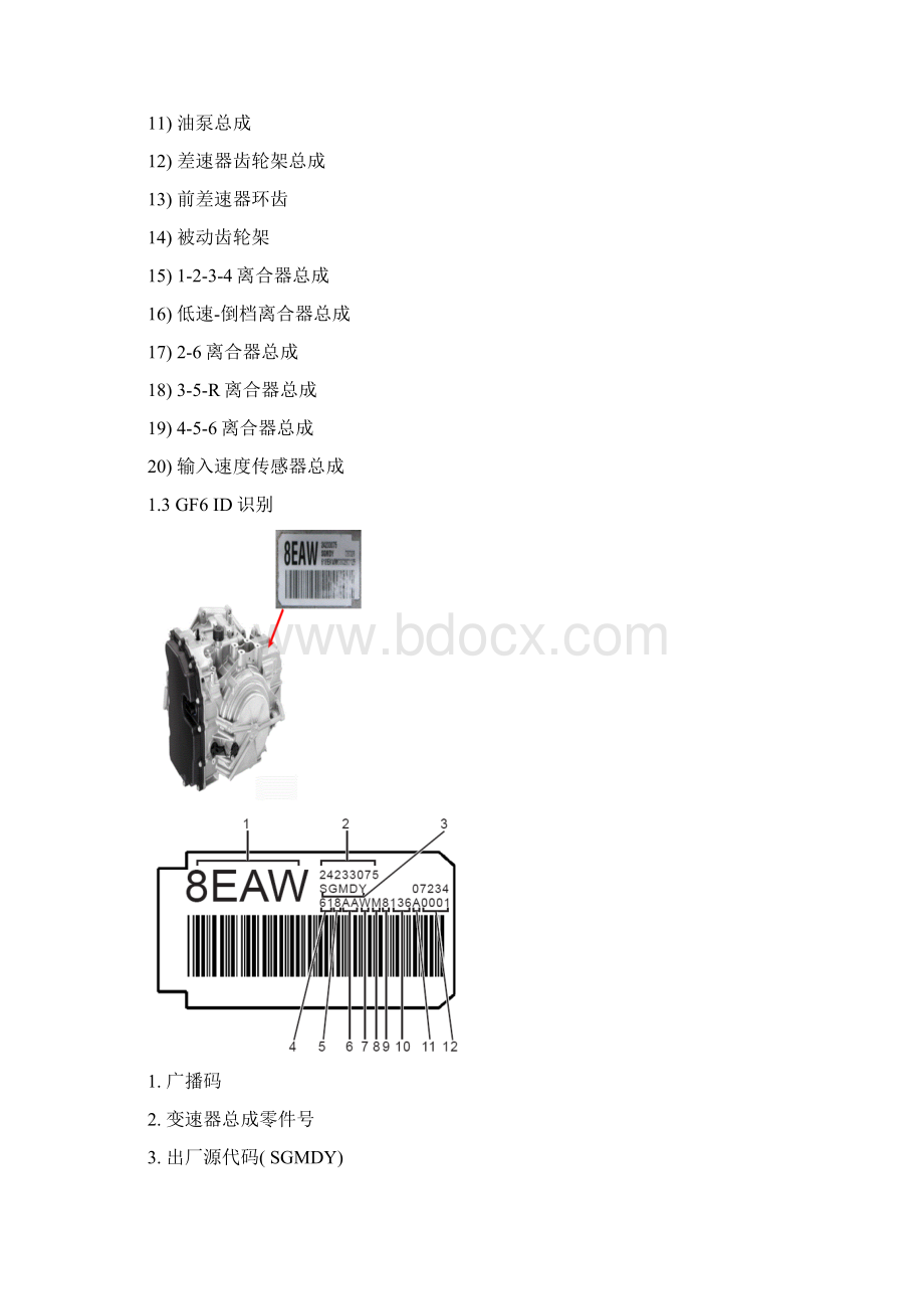 新君威 新君越英朗GF6变速箱1Word文档下载推荐.docx_第3页