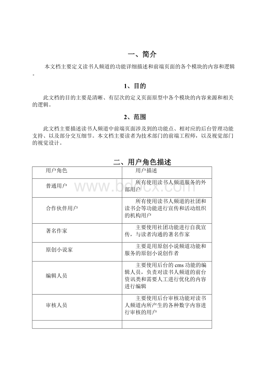 产品需求文档经典案例Word文档格式.docx_第2页