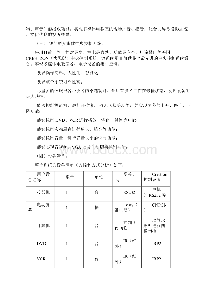 快思聪crestron产品各种应用方案.docx_第2页