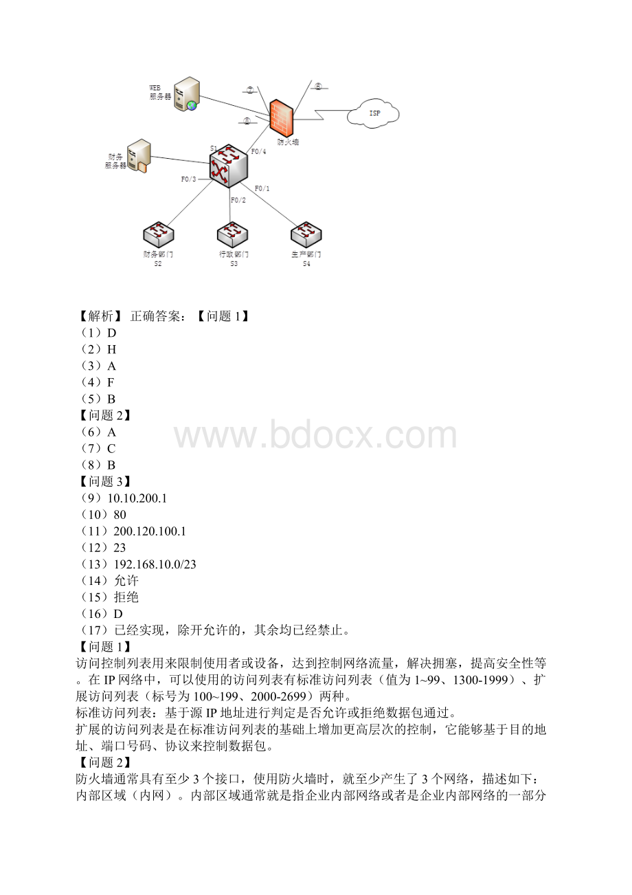 软考中级网络工程师历年经典真题及解析part14.docx_第2页