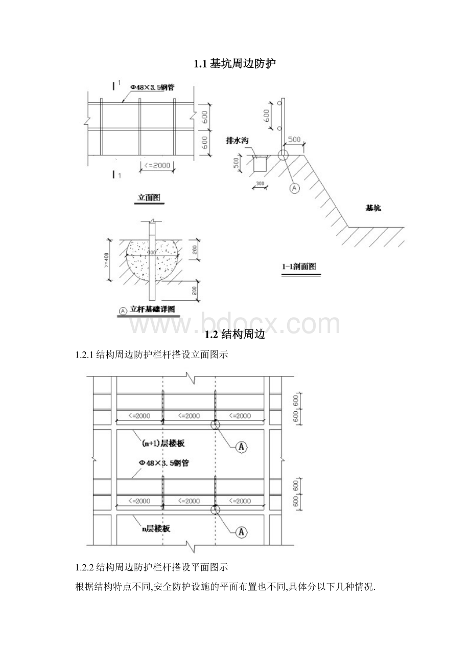 施工现场安全防护标准图样含多图详细Word文件下载.docx_第3页