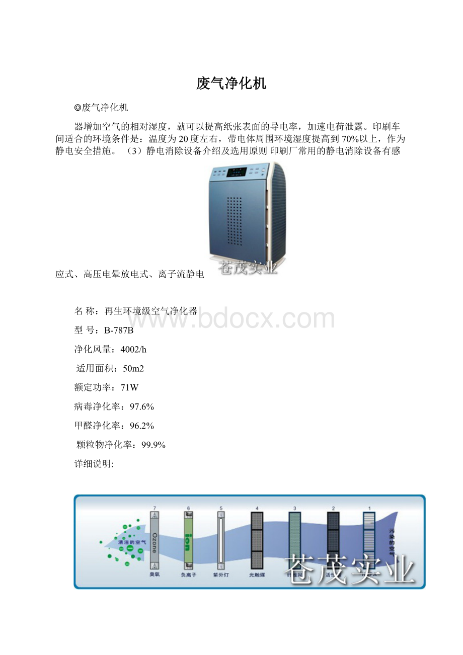 废气净化机Word文档下载推荐.docx_第1页