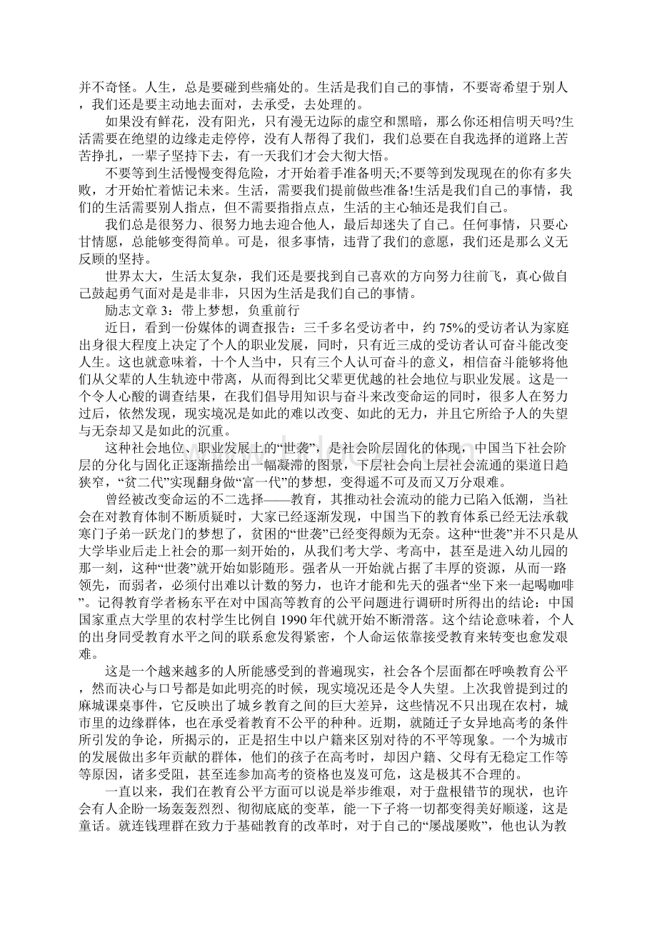 分享5篇青年职场励志文章Word格式文档下载.docx_第3页