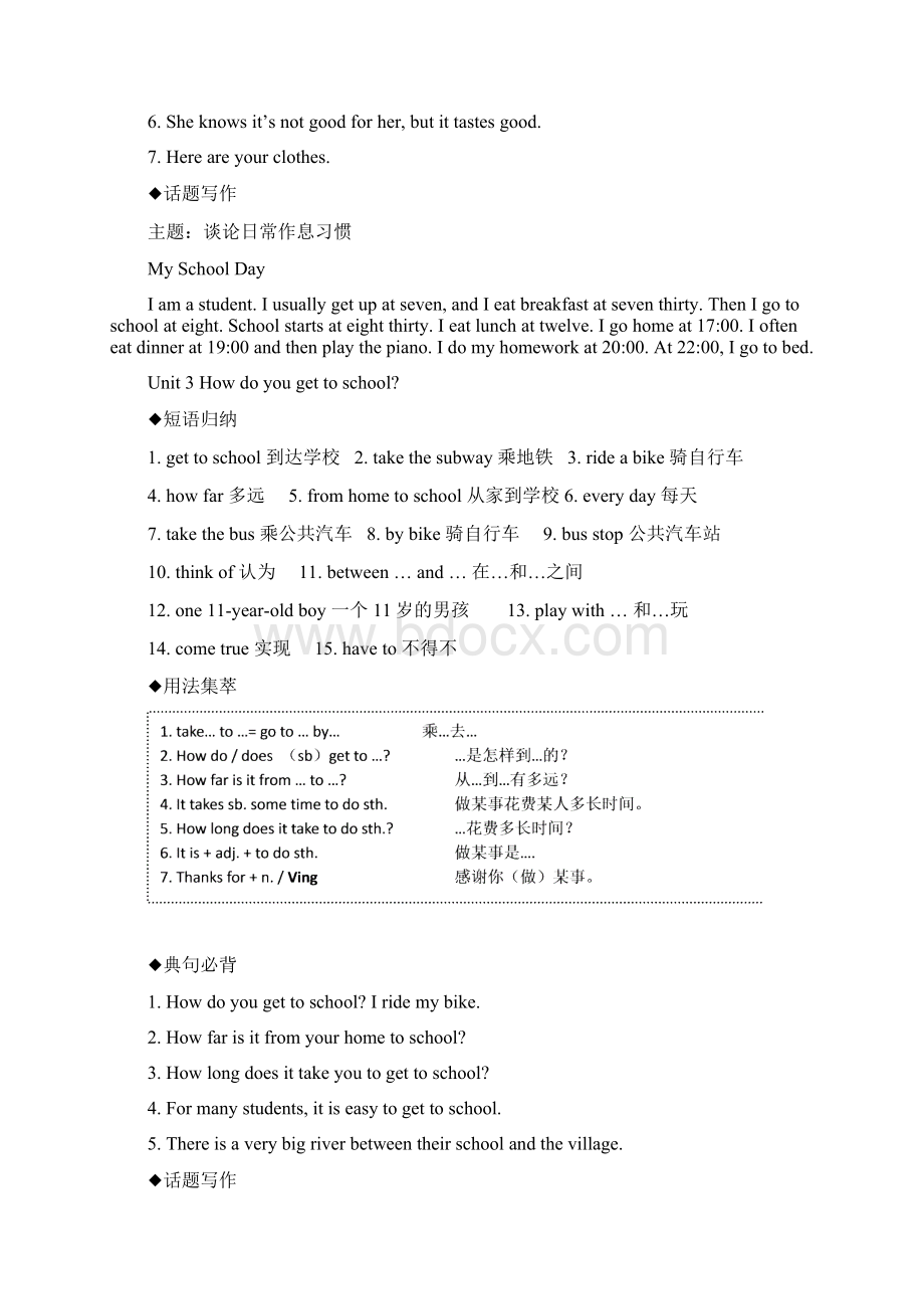 人教版七年级英语下册各单元重点知识复习辅导全册.docx_第3页