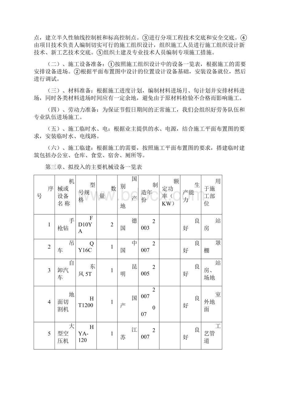 河北省加油站改造工程施工组织设计.docx_第3页