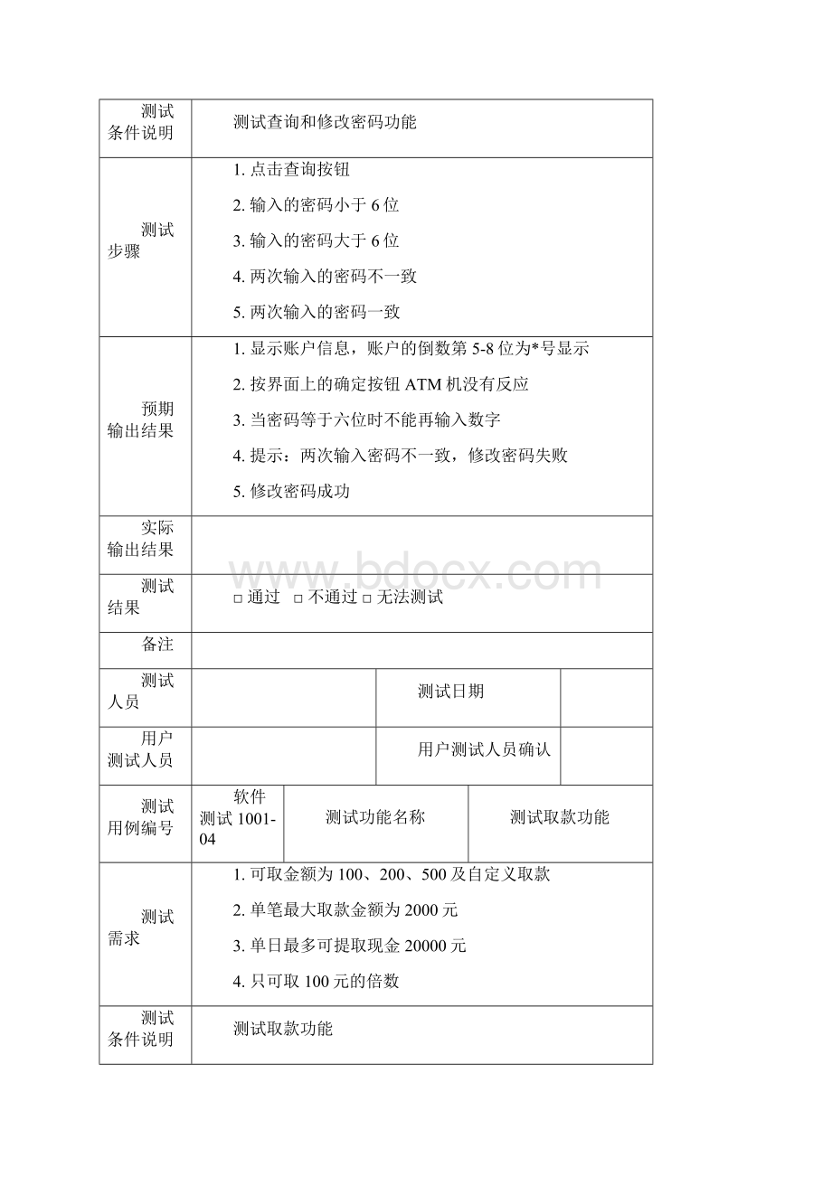 银行ATM机测试用例.docx_第3页