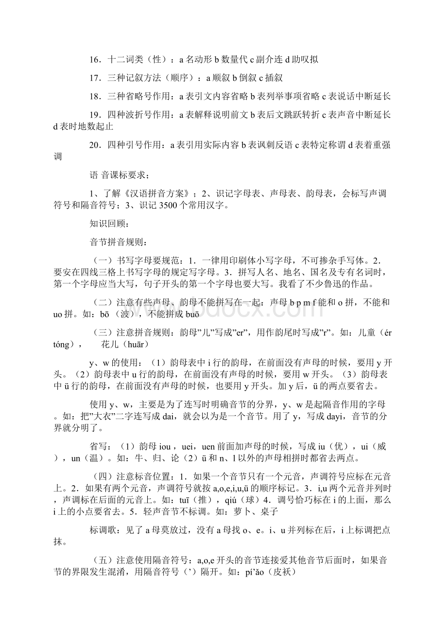 良心出品初中文科知识点总结.docx_第2页