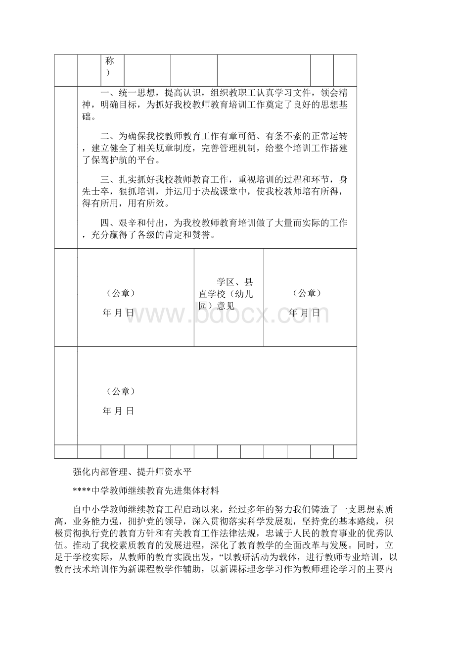 继续教育先进工作者事迹材料演示教学.docx_第3页