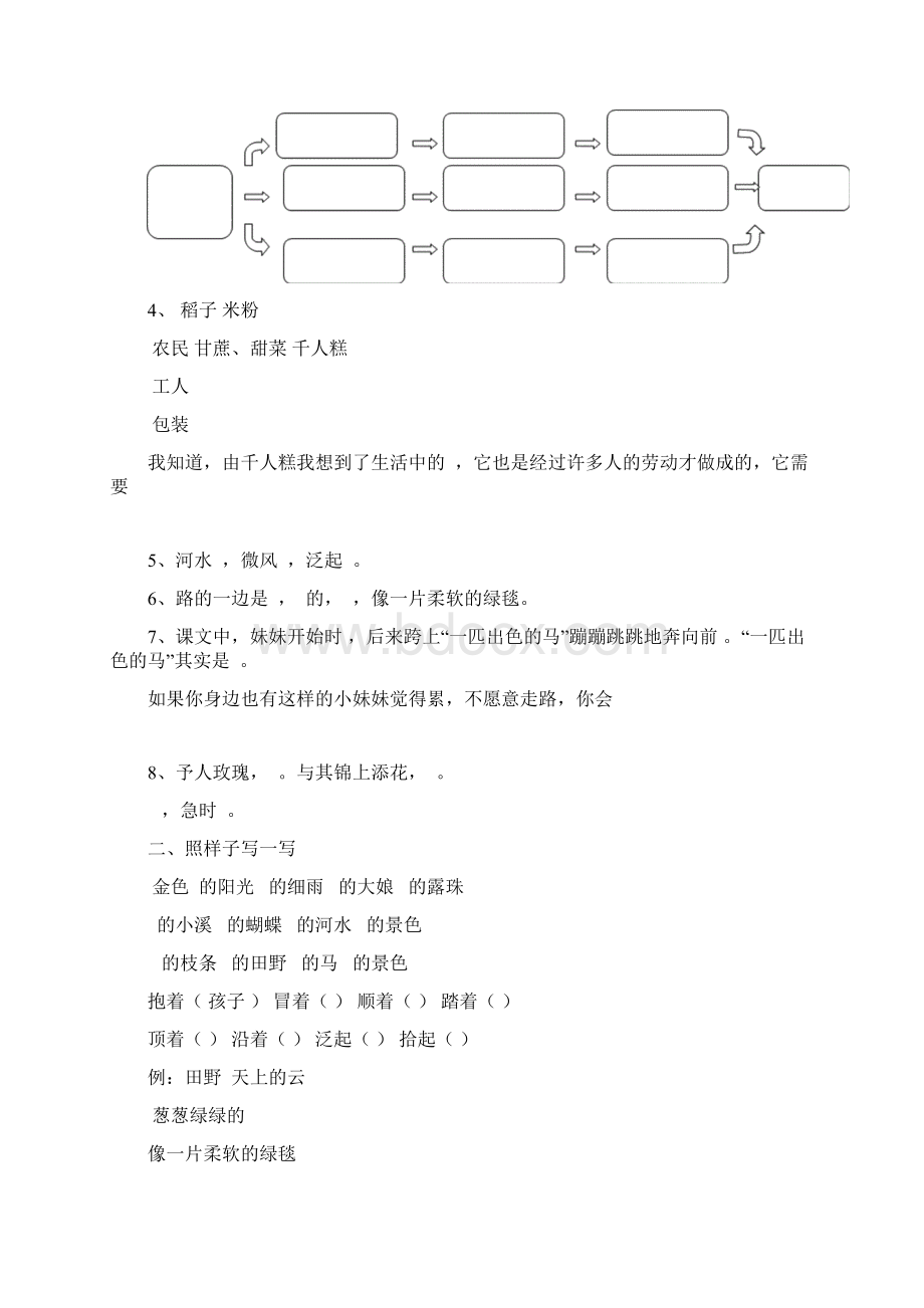 部编版小学二年级下语文复习要点Word下载.docx_第3页