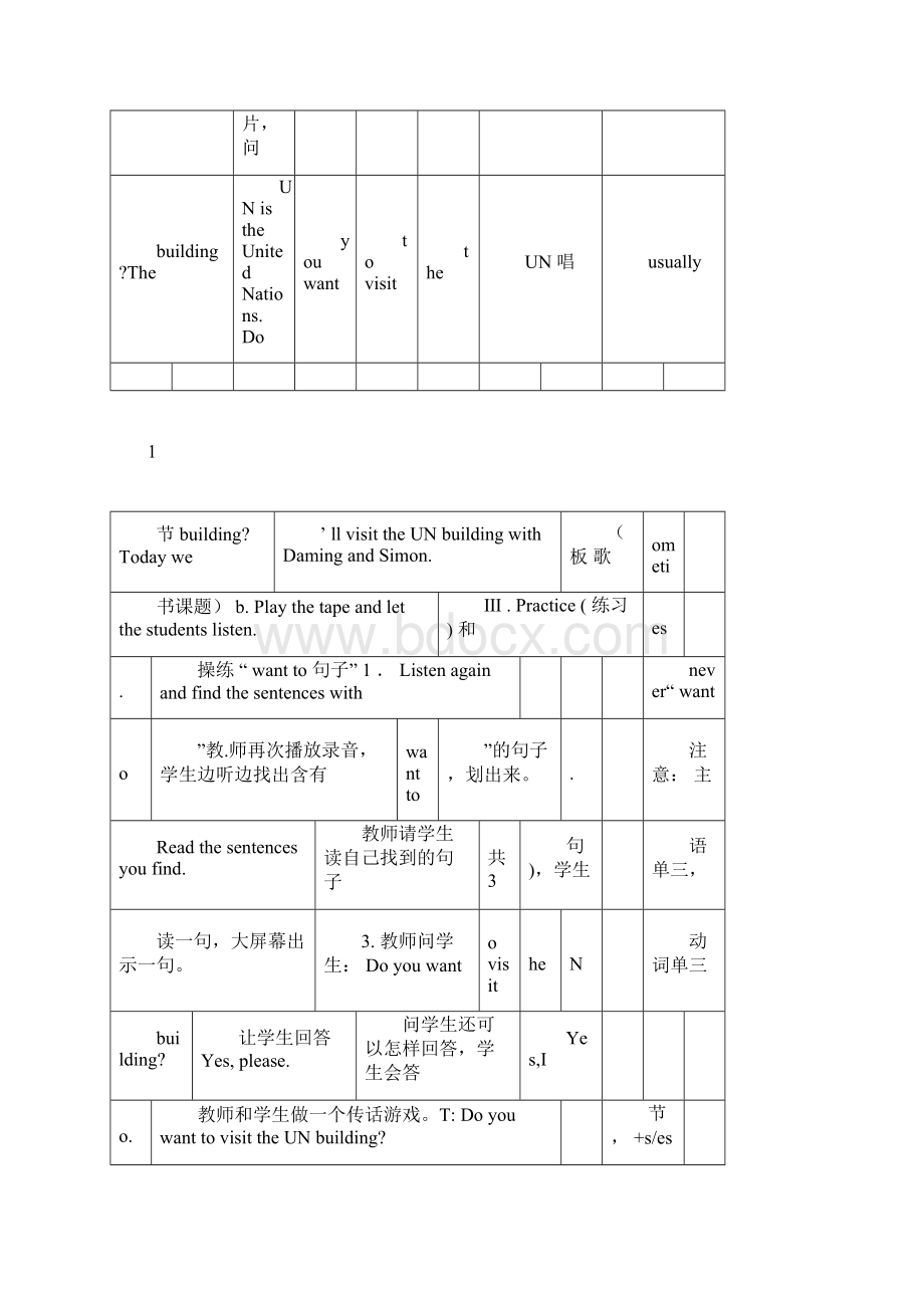 完整版小学英语听课记录汇总doc.docx_第3页