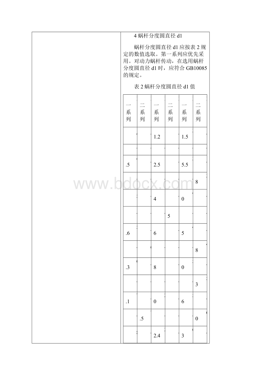 蜗杆减速器设计模数与直径Word文件下载.docx_第3页