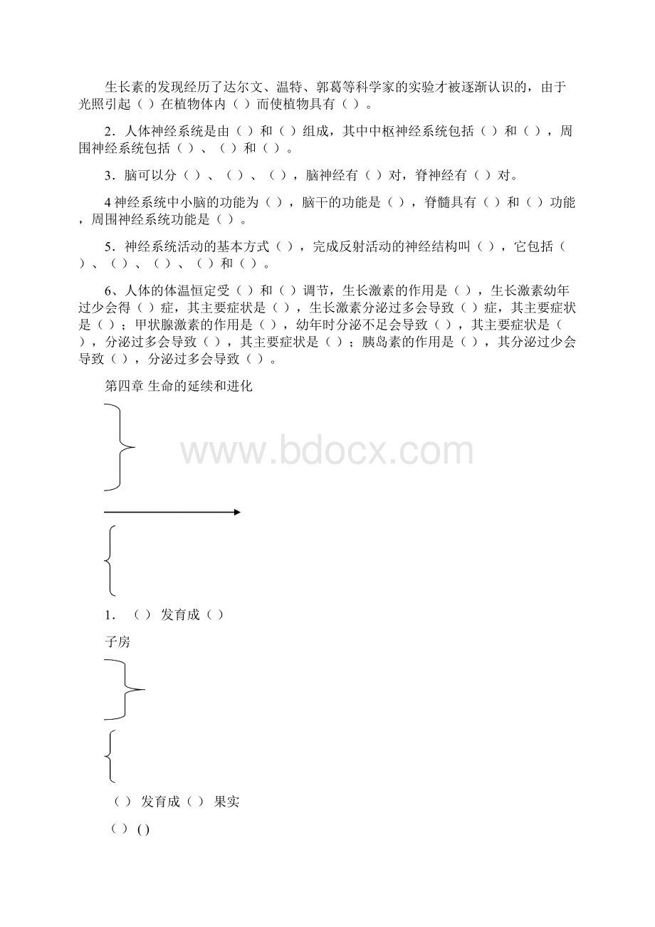 初中科学总复习基础知识填空.docx_第2页