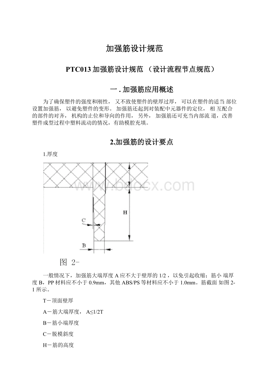 加强筋设计规范文档格式.docx_第1页