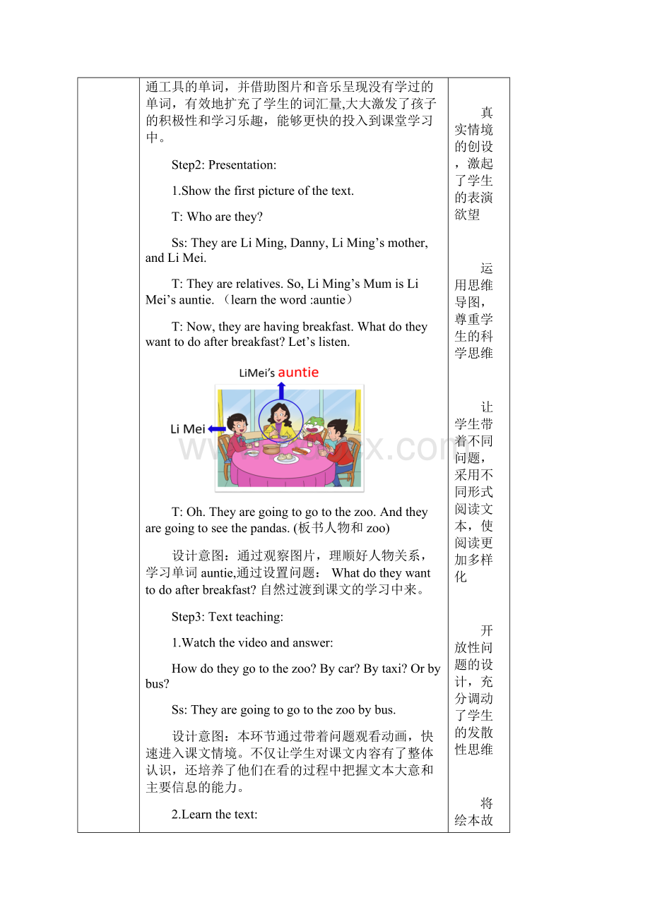 小学英语Unit2GoodBehaviourLesson1Letsstopandwait教学设计学情分析教材分析课后反思Word文档格式.docx_第3页