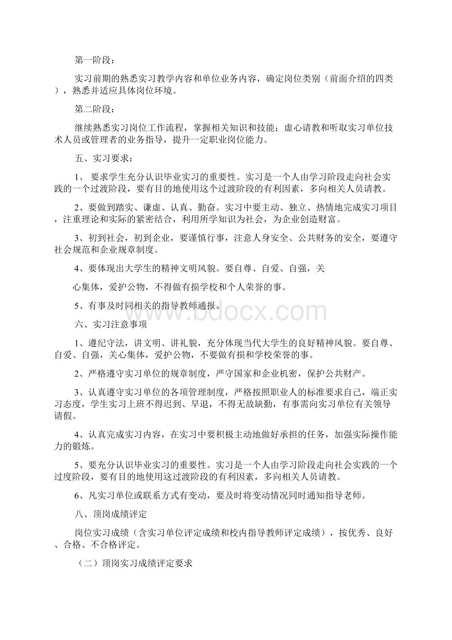 工作计划之岗位实习计划Word文档下载推荐.docx_第3页