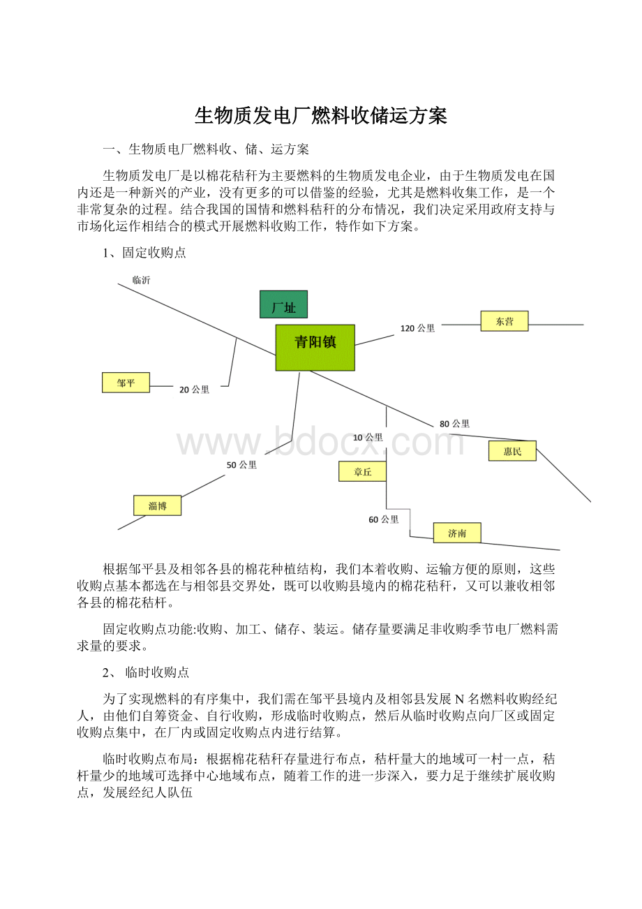 生物质发电厂燃料收储运方案.docx