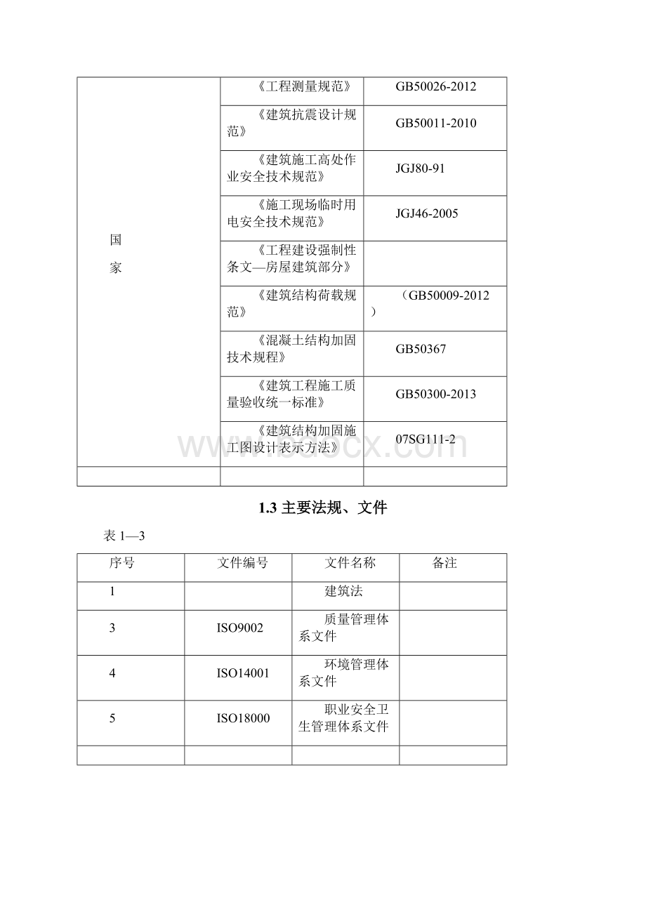 完整word版剪力墙开洞及加固施工方案+1新.docx_第2页