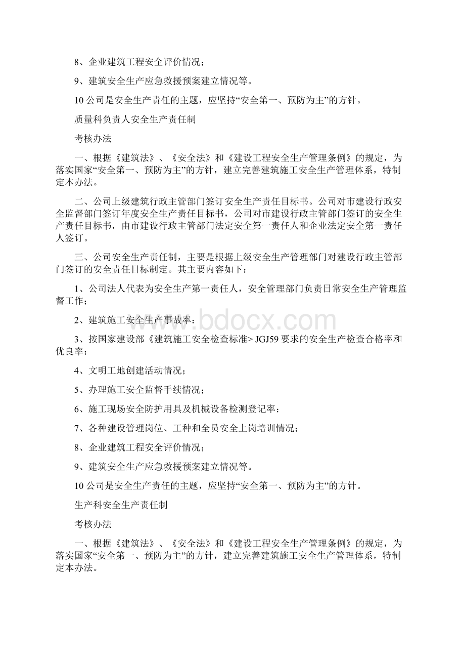 各类人员安全生产责任制.docx_第3页