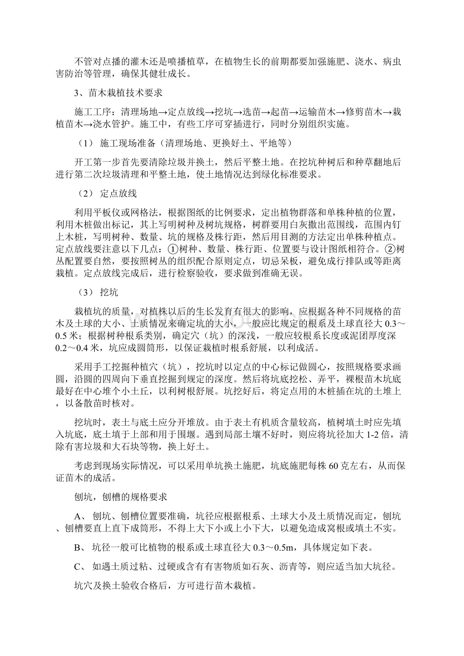 绿化施工方案Word格式文档下载.docx_第3页