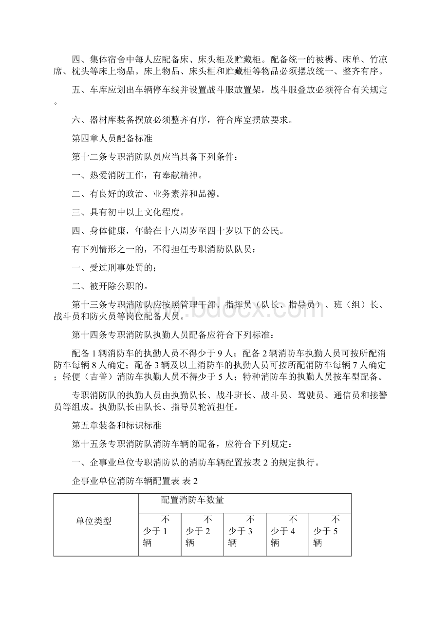 专职消防队建设标准Word文档格式.docx_第3页