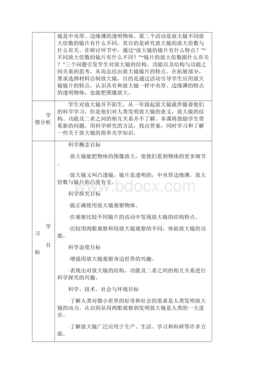 秋最新改版教科版六年级上册科学精品教案第一单元.docx_第2页