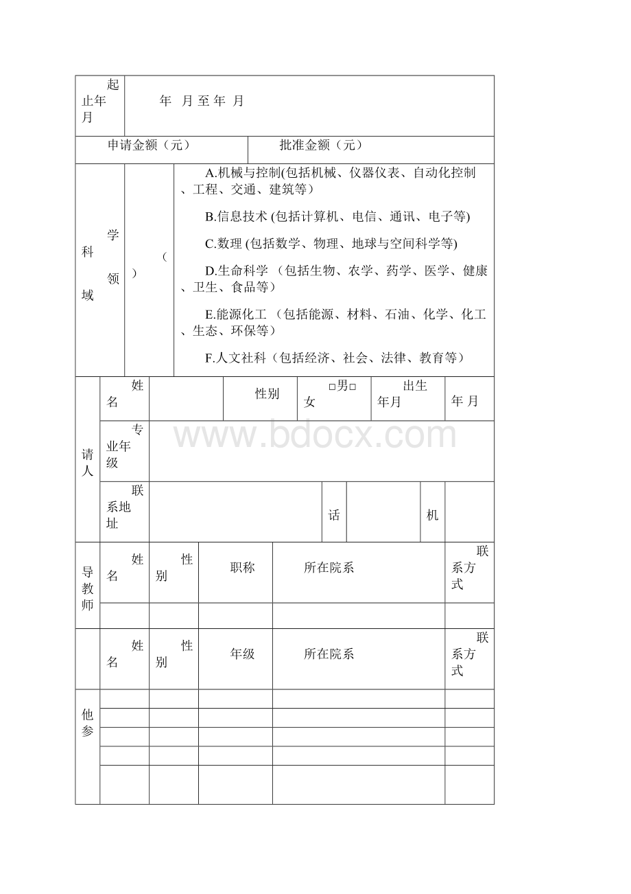 科创项目立项申请书校级Word文件下载.docx_第2页