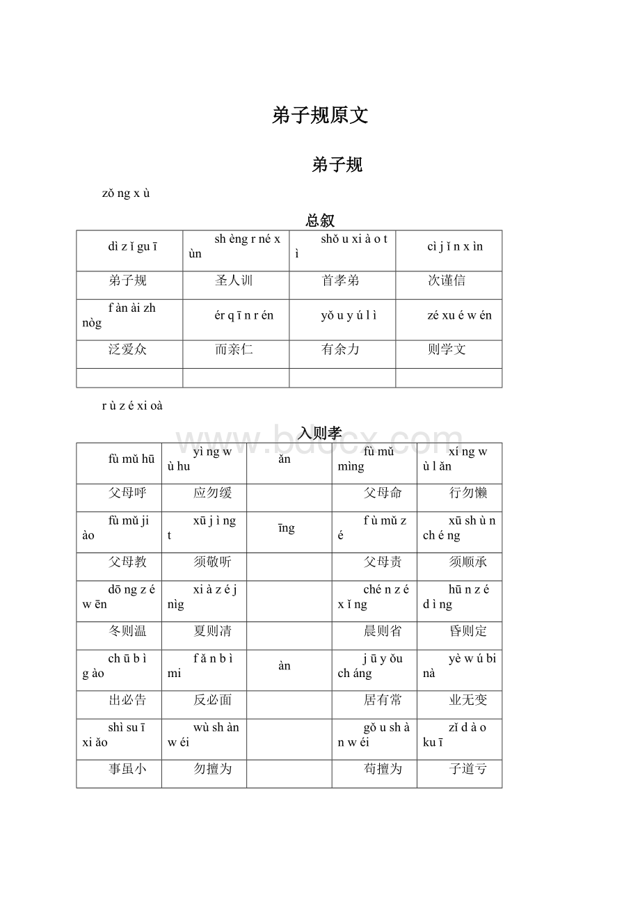 弟子规原文.docx_第1页