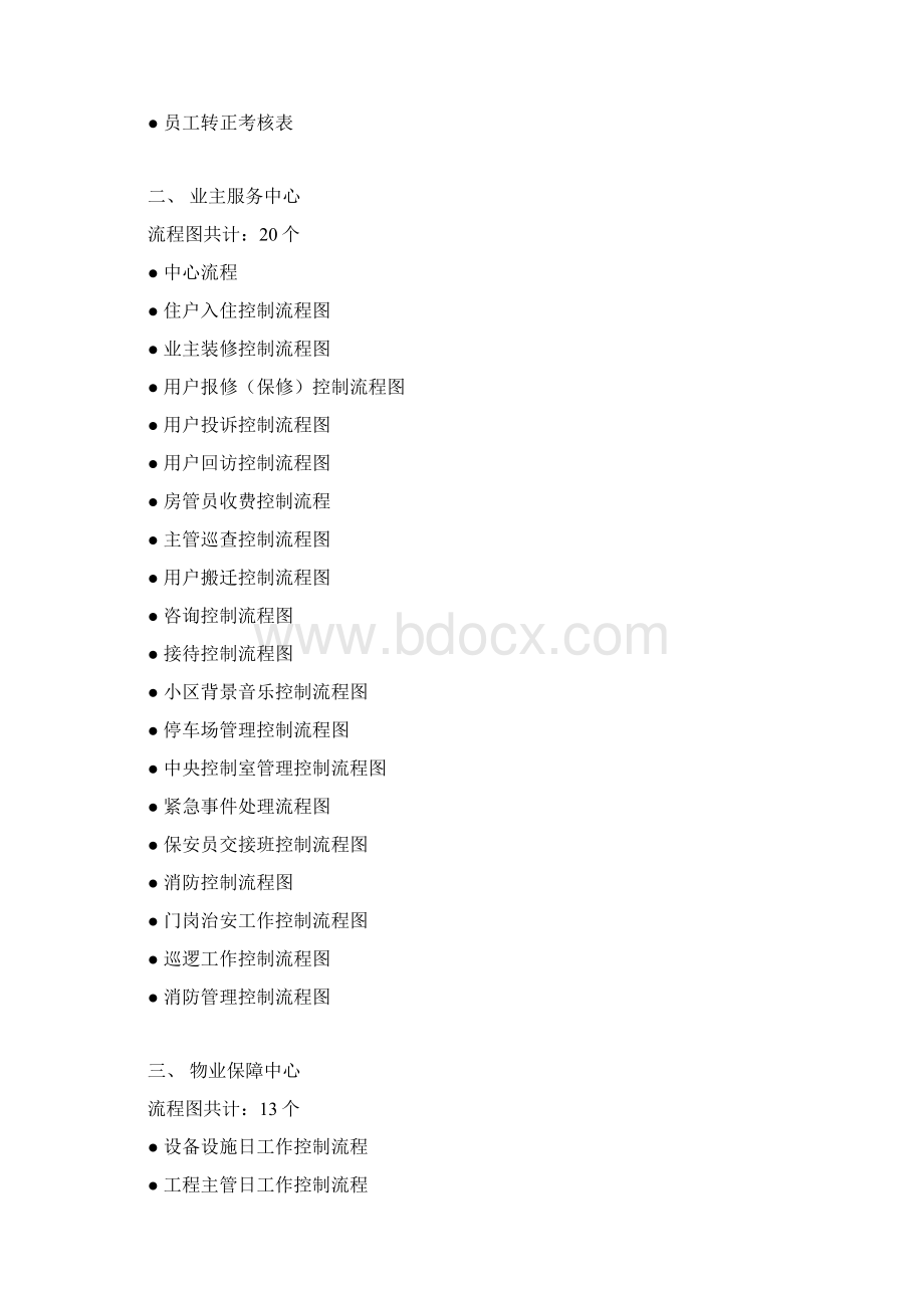 物业各部门工作流程图Word文档格式.docx_第2页