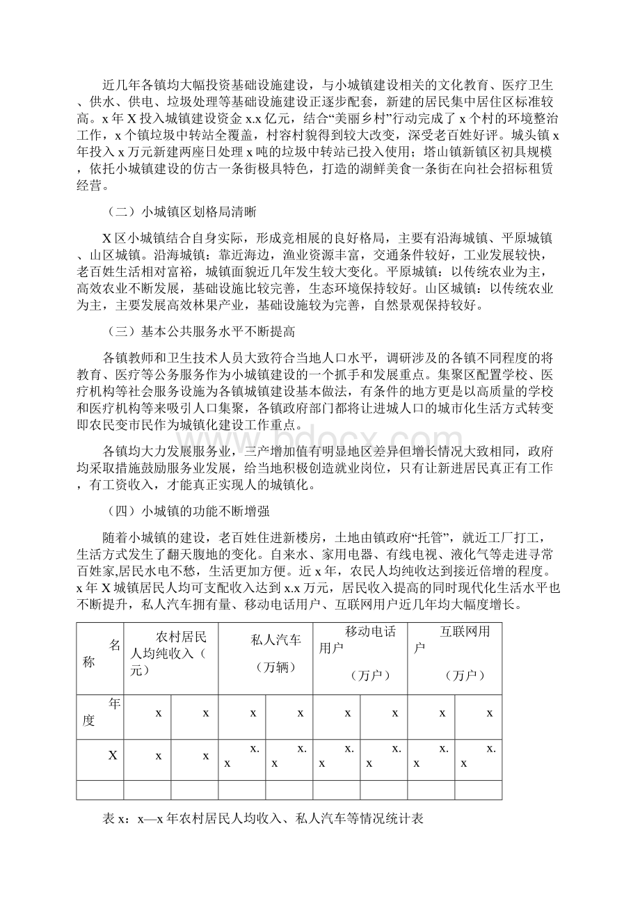 欠发达地区小城镇助推区域经济发展调研报告.docx_第2页