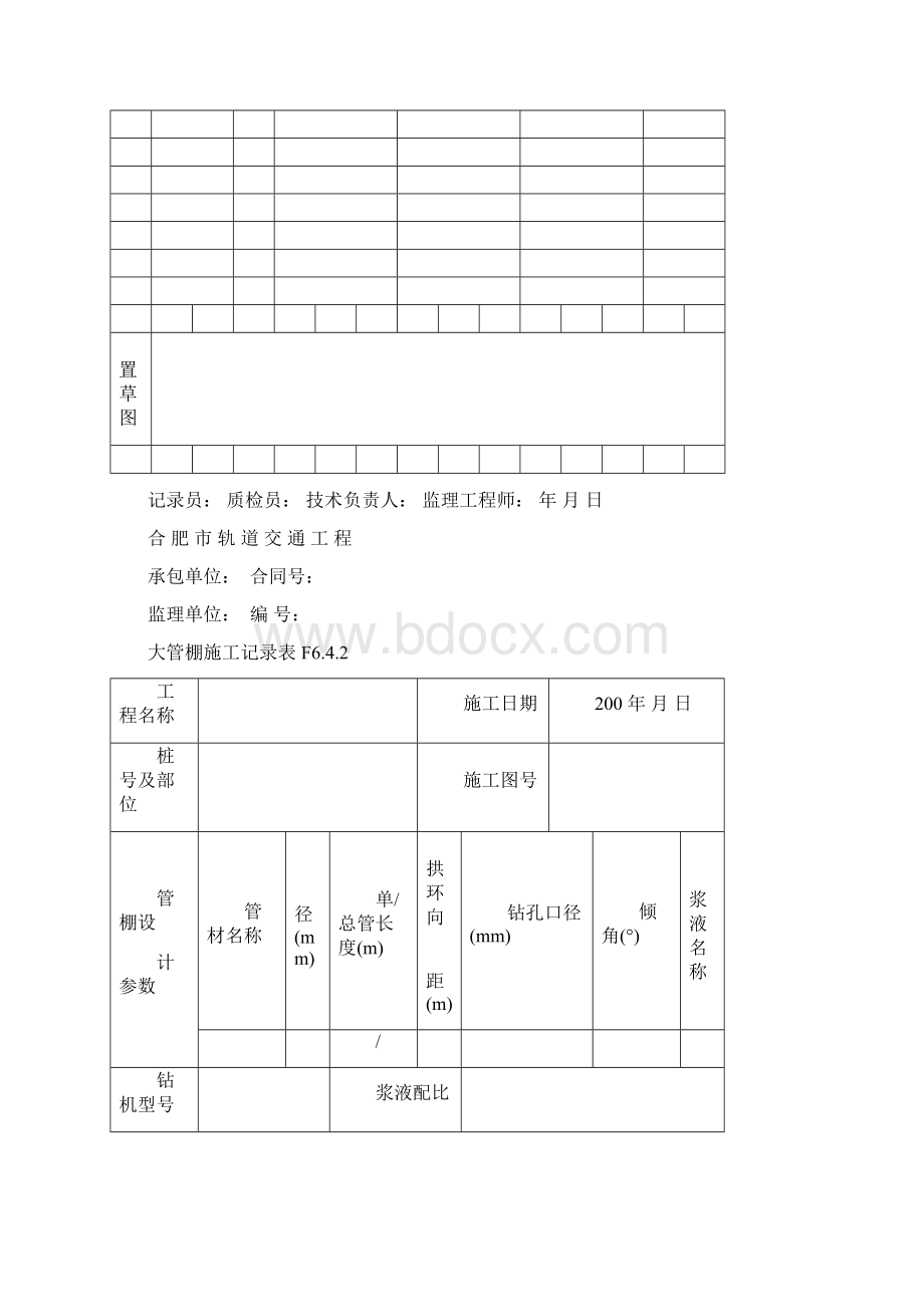 矿山法隧道施工记录表格大全.docx_第3页