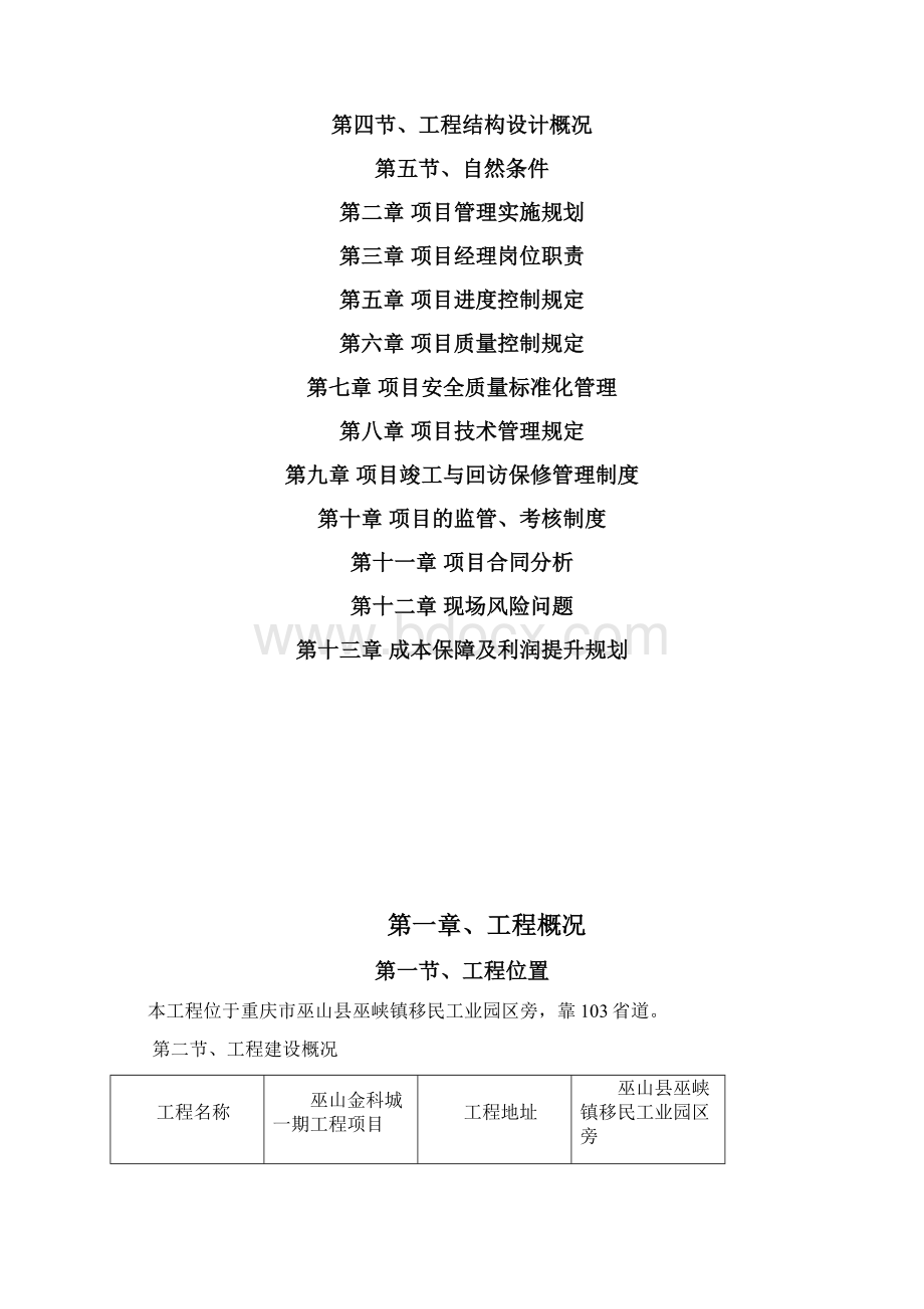 某工程项目计划书38页.docx_第2页