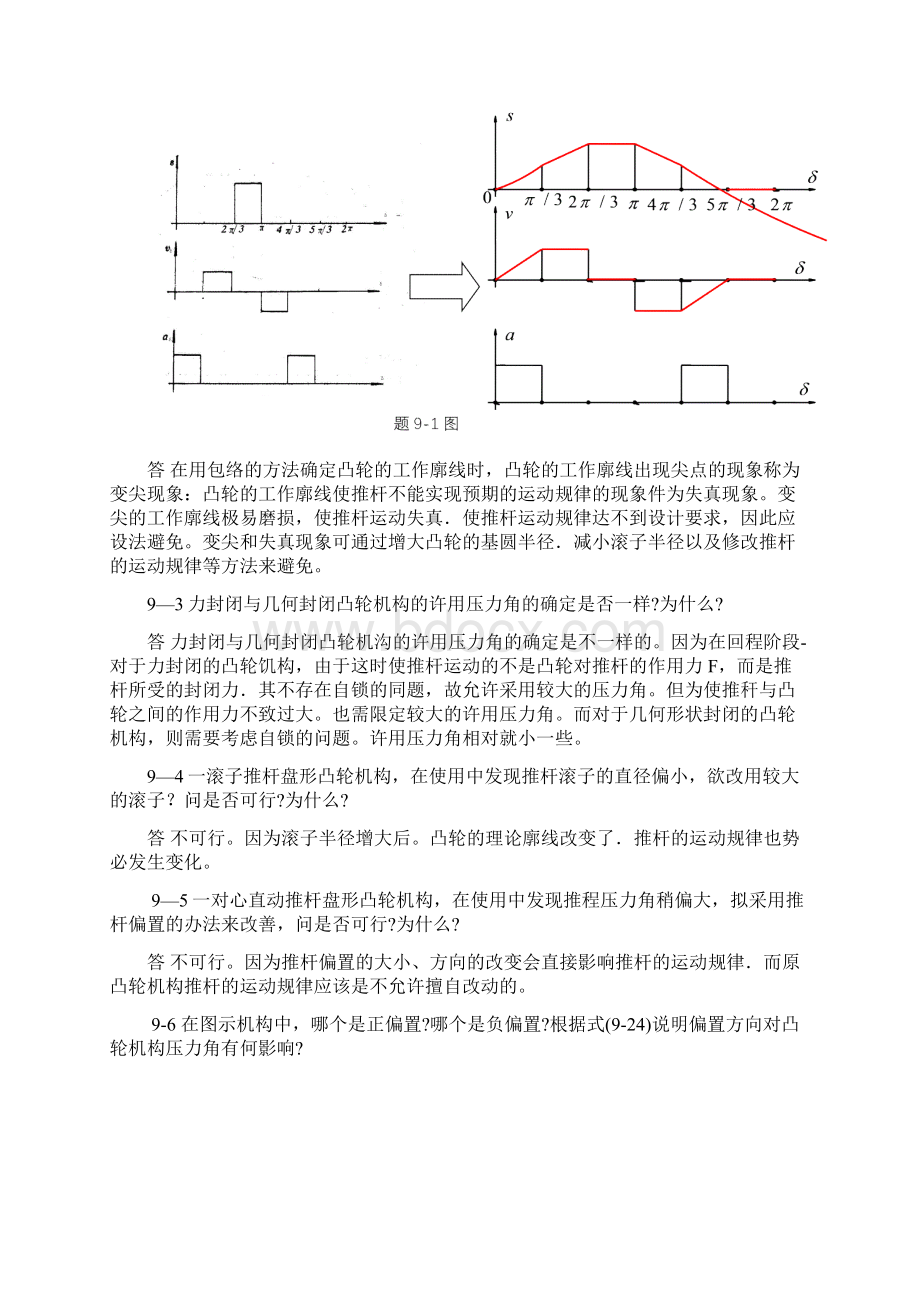 机械原理课后答案第9章文档格式.docx_第2页