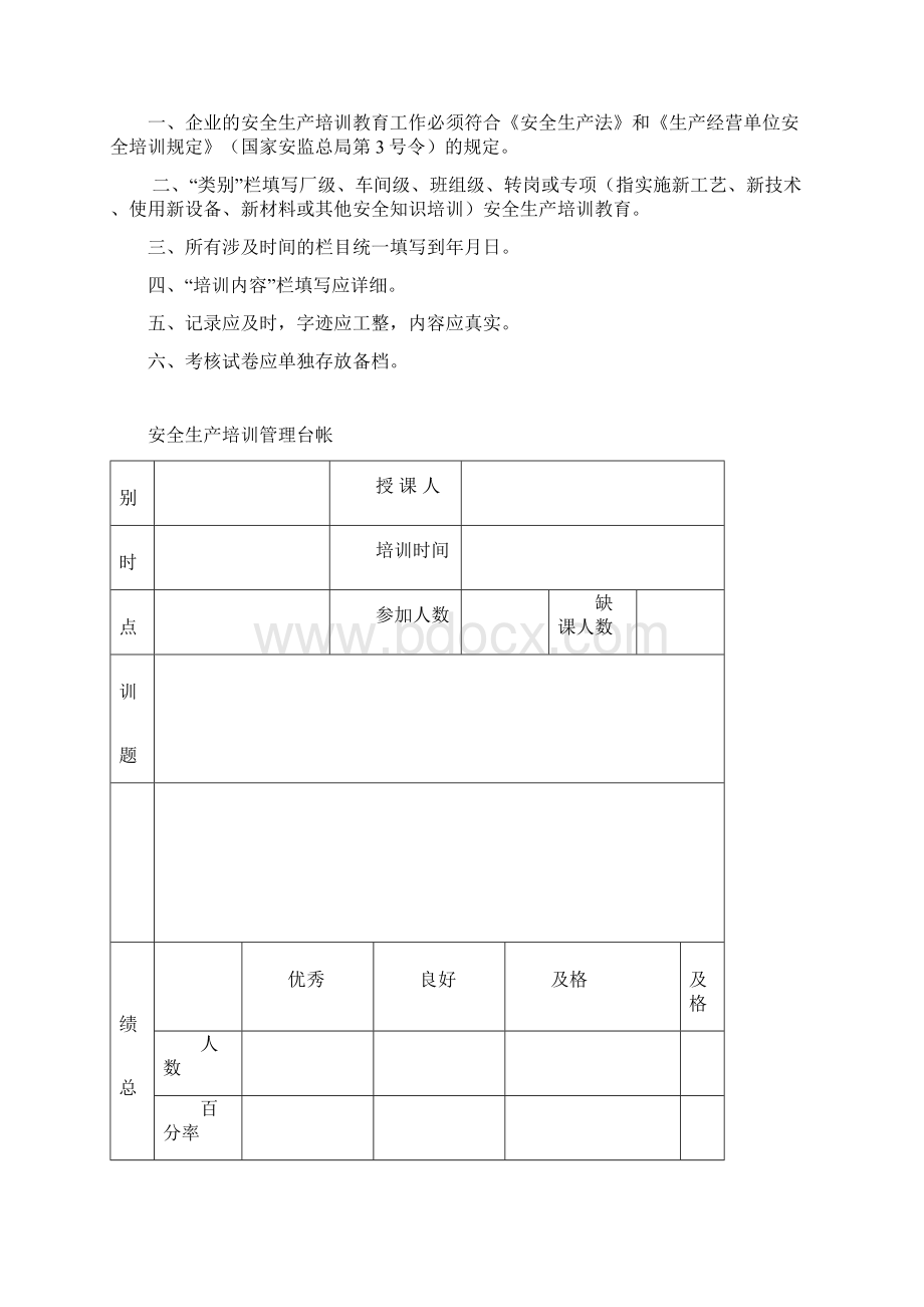 安全生产管理台帐样本备用.docx_第3页