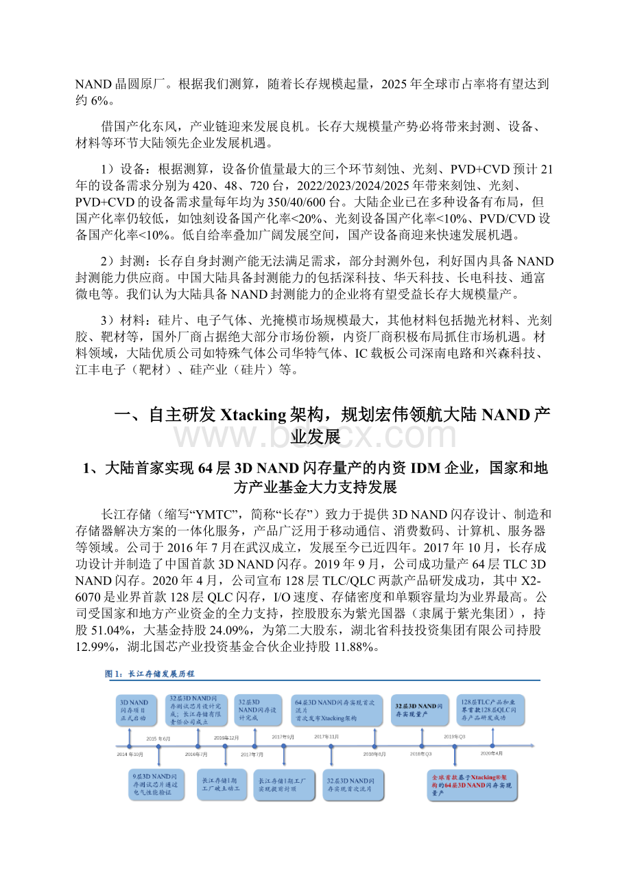 3D NAND存储行业长江存储分析报告.docx_第2页