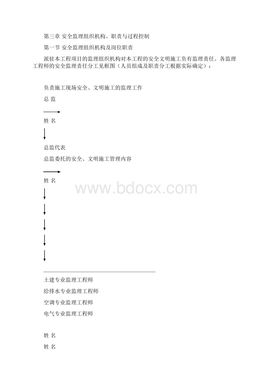 安全及文明施工监理专项监理方案Word文档下载推荐.docx_第3页