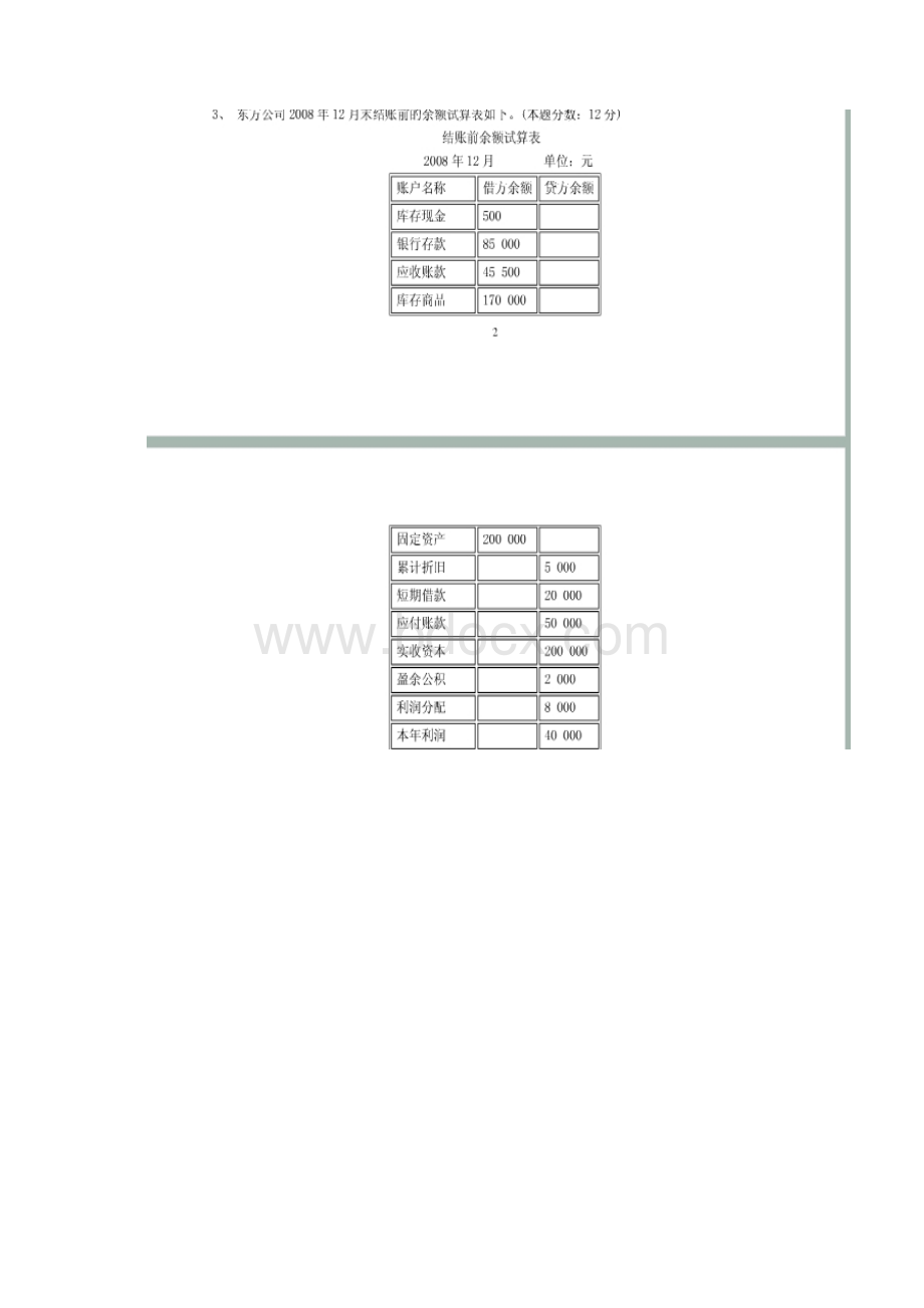 会计综合题Word格式文档下载.docx_第3页