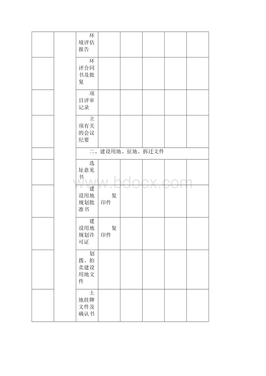 建筑安装工程竣工档案移交清单最新Word格式.docx_第2页